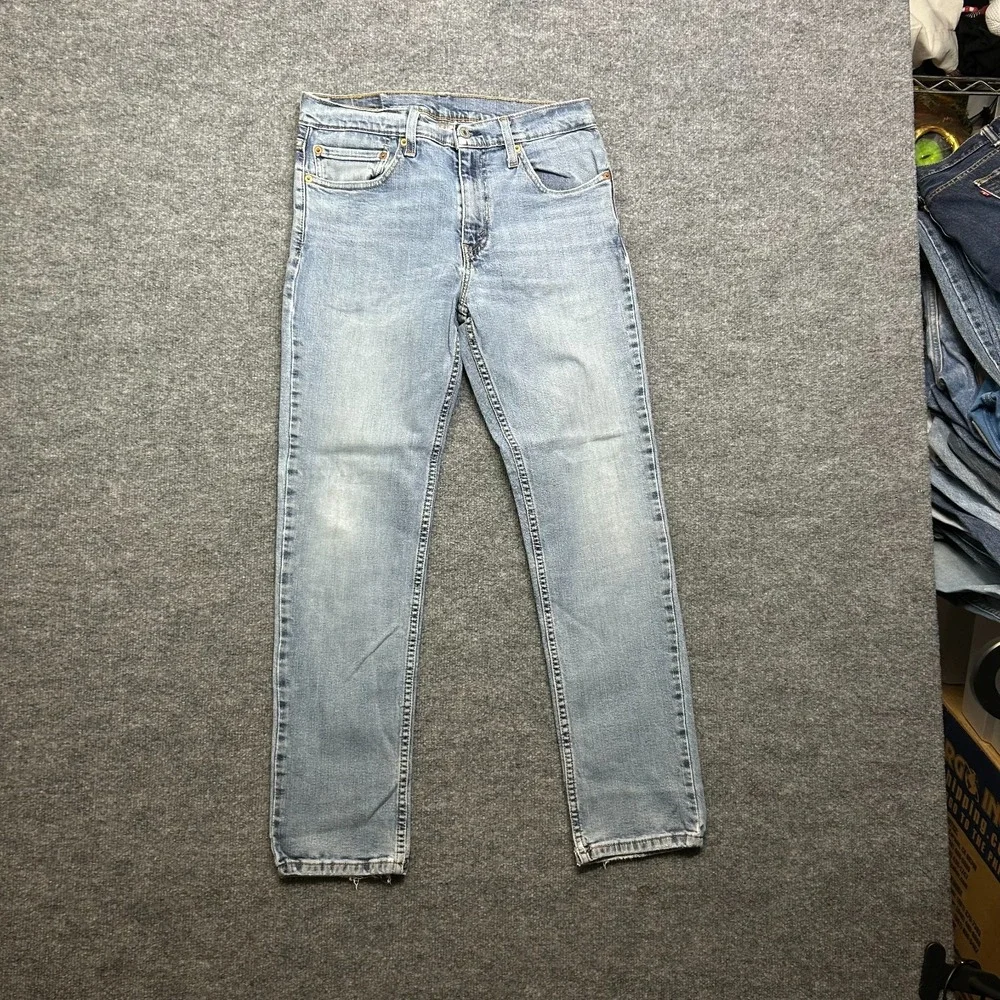 Levi's 511 Slim Fit Jeans Men's‎ Blue Denim Zip Fly Classic Stretch - 30X28.5